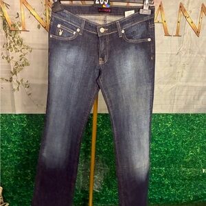#285 Playboy Dark Wash Bootcut Jeans Size 7
